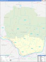 Lawrence, Oh Wall Map Zip Code