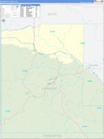 Lawrence, Sd Wall Map Zip Code