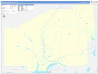 Matanuska Susitna Borough (), Ak Wall Map Zip Code