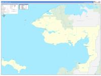 Nome Borough (), Ak Wall Map Zip Code