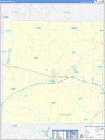 Parker, Tx Carrier Route Wall Map
