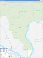 Pope, Il Wall Map Zip Code