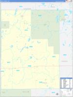 Price, Wi Carrier Route Wall Map