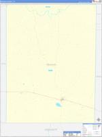 Reagan, Tx Carrier Route Wall Map