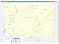 Rockingham County, NC Wall Map Color Cast Style by MarketMAPS - MapSales