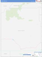 Shannon, Sd Wall Map