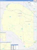 Suwannee, Fl Carrier Route Wall Map