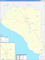 Taylor, Fl Carrier Route Wall Map