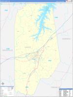 Vance, Nc Carrier Route Wall Map