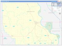 Washington County, NE Wall Map Premium Style by MarketMAPS - MapSales