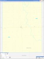 Wichita, Ks Wall Map Zip Code