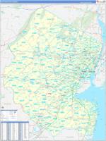 New Jersey Northern Wall Map