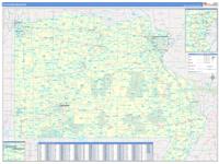 Southern Wall Map