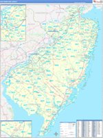 Southern Wall Map