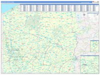 Western Wall Map