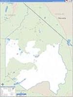 Alpine, Ca Carrier Route Wall Map