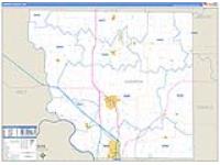 Andrew, Mo Carrier Route Wall Map