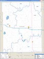 Aurora, Sd Carrier Route Wall Map
