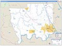 Autauga, Al Carrier Route Wall Map