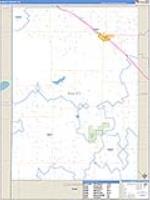 Bailey, Tx Carrier Route Wall Map