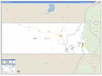 Beaver, Ut Carrier Route Wall Map