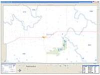 Bennett, Sd Carrier Route Wall Map