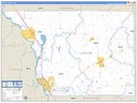 Benton, Mn Carrier Route Wall Map