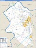 Boone, Ky Carrier Route Wall Map