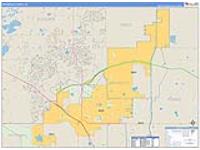Broomfield, Co Carrier Route Wall Map