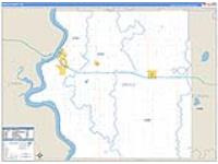 Brule, Sd Carrier Route Wall Map