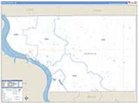 Buffalo, Sd Carrier Route Wall Map