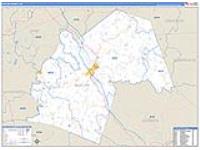 Butler, Ky Carrier Route Wall Map