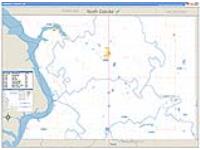 Campbell, Sd Carrier Route Wall Map