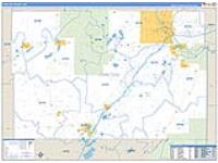Carlton, Mn Carrier Route Wall Map