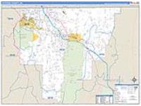 Catoosa, Ga Carrier Route Wall Map