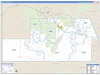 Cibola, Nm Carrier Route Wall Map