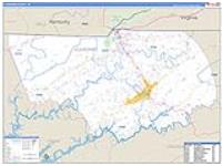 Claiborne, Tn Carrier Route Wall Map