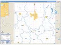 Clay, Ia Carrier Route Wall Map