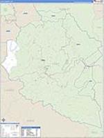 Clay, Ky Carrier Route Wall Map