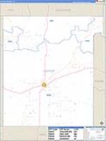 Cottle, Tx Carrier Route Wall Map