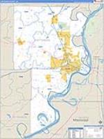 Crittenden, Ar Carrier Route Wall Map
