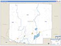Crowley, Co Carrier Route Wall Map