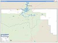 Daggett, Ut Carrier Route Wall Map