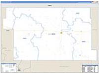 Daniels, Mt Carrier Route Wall Map