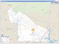 Dawson, Ga Carrier Route Wall Map