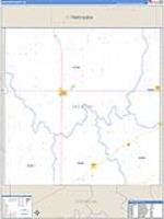 Decatur, Ks Carrier Route Wall Map