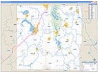 Dodge, Wi Carrier Route Wall Map