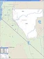 Douglas, Nv Carrier Route Wall Map