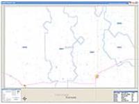 Dundy, Ne Carrier Route Wall Map