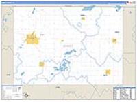 Emmet, Ia Carrier Route Wall Map